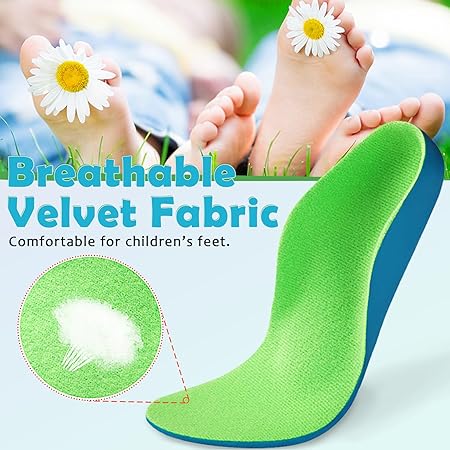 Ailaka Kids Orthotic Arch Support Shoe Insoles - M&M