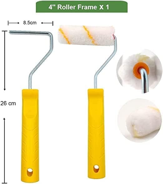 MUMTAZ Paint Roller Set,Lint Free Paint Roller Kit for Walls and Ceilings - M&M