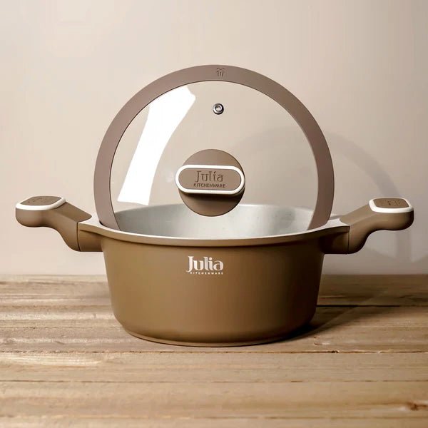 Julia Elite Prof Cookware Set 8 Pcs with Lids - M&M