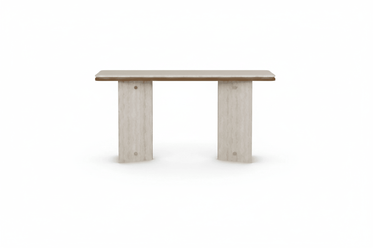Harper Console Table – Handcrafted Solid Wood - M&M