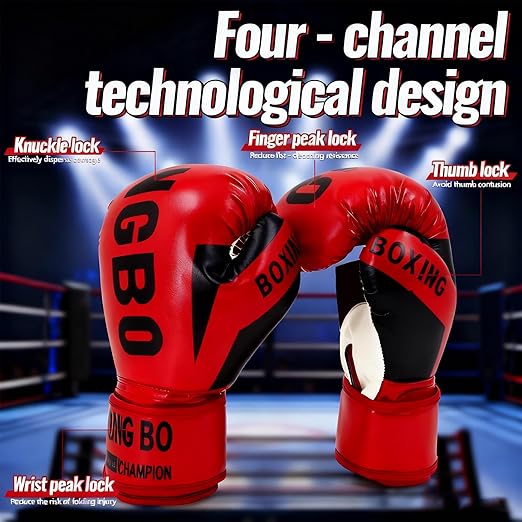 Kids Boxing Gloves, Child Boys and Girls Training Sparring Gloves for - M&M