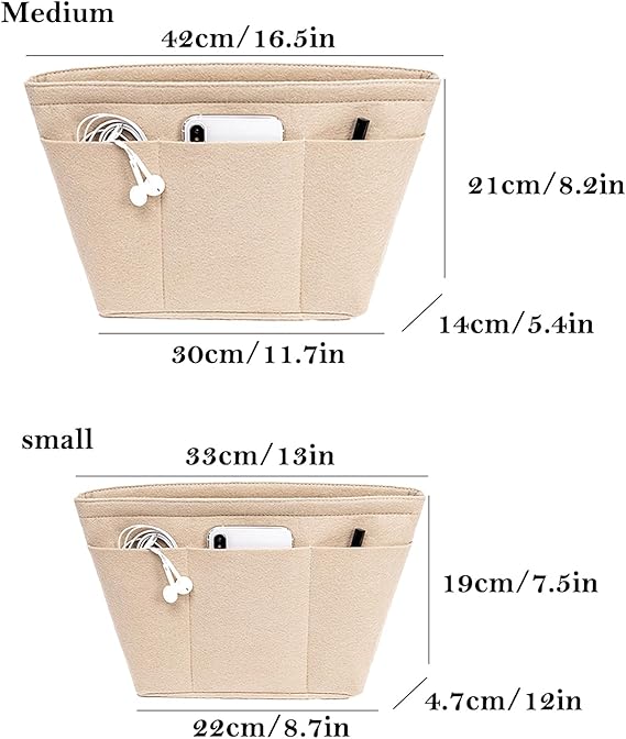 DDUOXIN Purse Organizer Insert - M&M