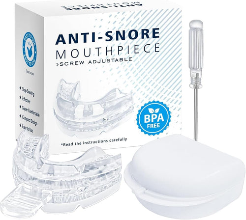 Anti Snore Mouth Guard, Adjustable Anti Snoring Device, Effective Stop - M&M