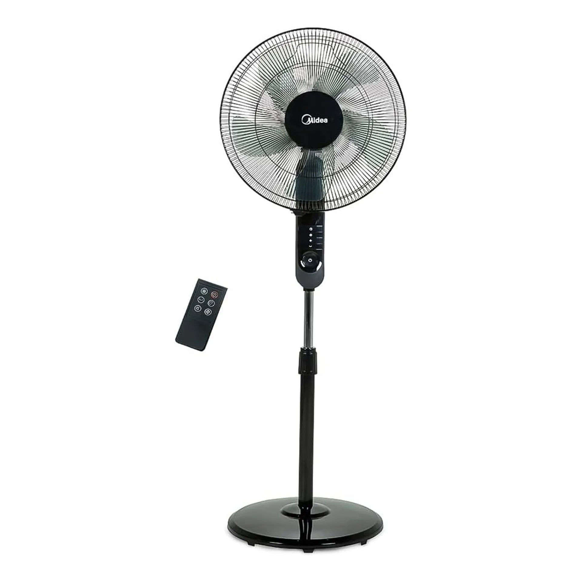 Midea Stand Fan with Remote, 16 inches, 3 Speed Levels, FS40 - 15FR - M&M