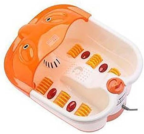 Electric Foot Spa & Pedicure Massager – Heated Bath with Massage Rollers, Vibration & Oxygen Bubbles for Stress Relief - M&M