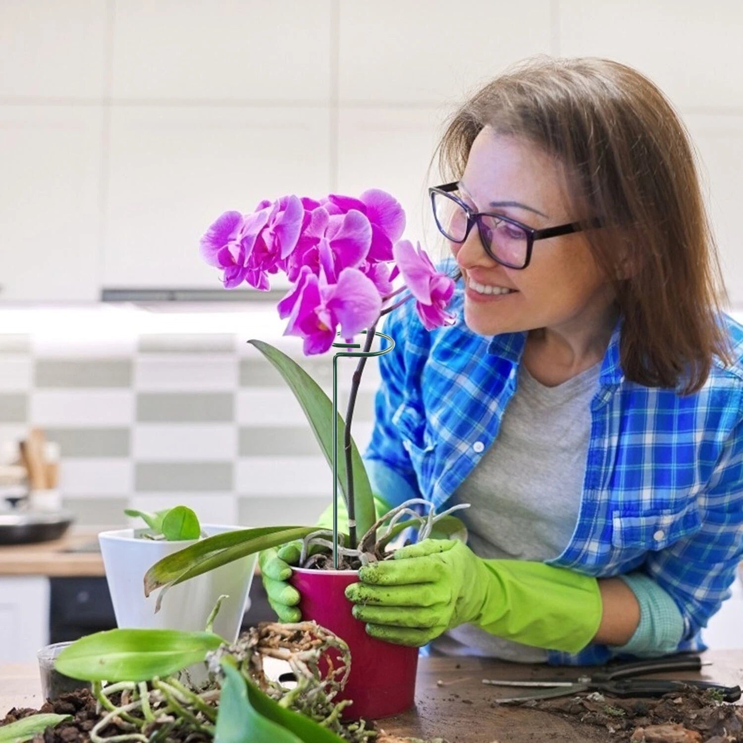 Single Stem Plant Support Stakes - M&M