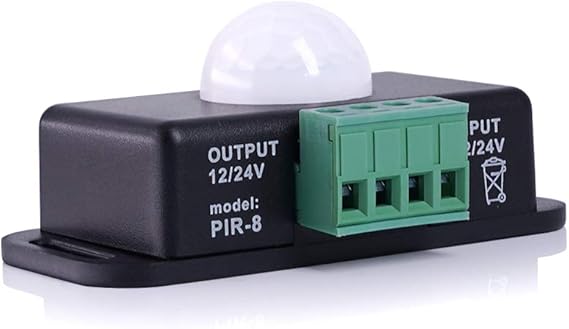 Sensky 2 Pack 6A DC 12V 24V PIR Motion Sensor - M&M
