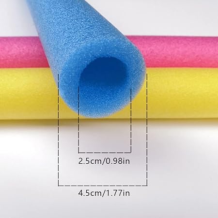 THE WHITE SHOP 12pcs Trampoline Pole Foam Sleeves 15.7in Waterproof - M&M