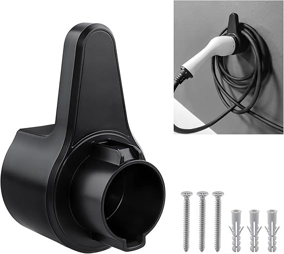 KASTWAVE EV Charger Holder, ABS Waterproof Wall - Mount Electric Vehicle - M&M