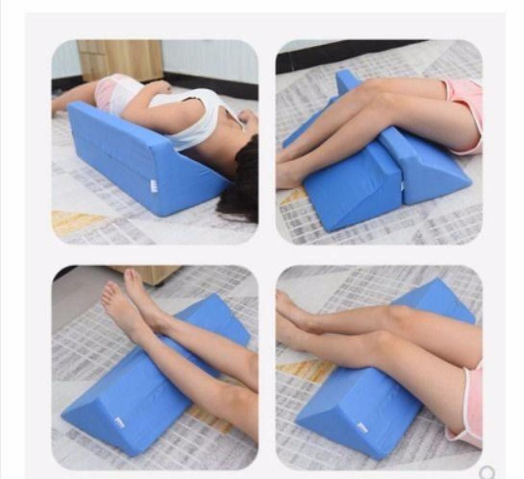 Wedge Pillow Body Positioning – Elevation, Pregnancy, Ankle & Leg Bolster Support - M&M