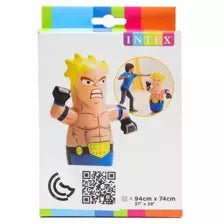 Intex 3D Animated Character Inflatable Bop Bag – 94x74cm - Yellow Hair - M&M