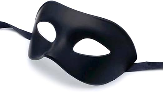 Exlinonline Men's Masquerade Mask - M&M