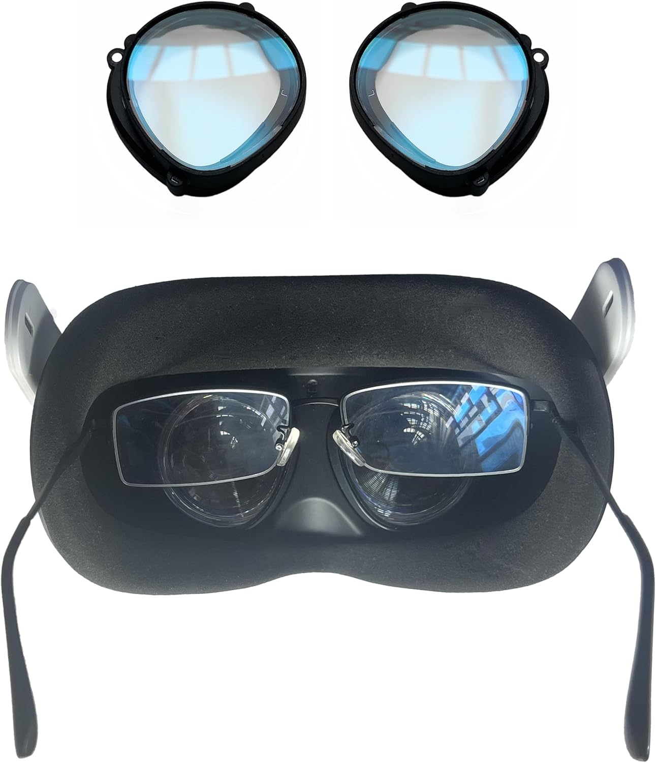 IOOIOO one Pair Lenses Frame(R and L) Without Lens for Other for Meta Quest - M&M