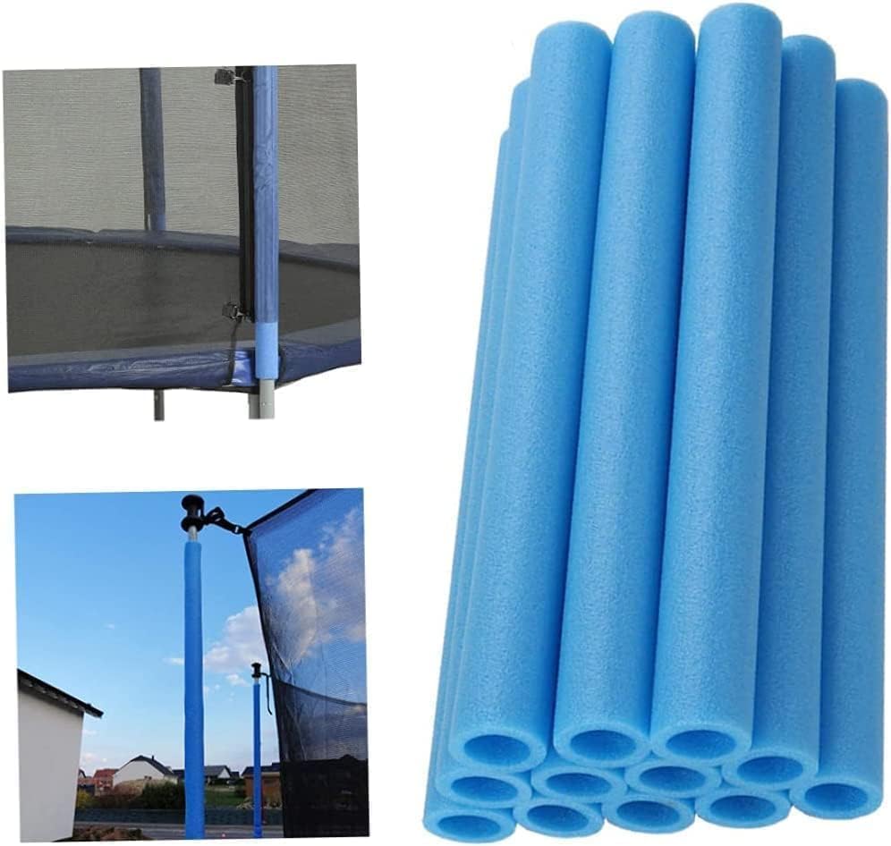 THE WHITE SHOP 12pcs Trampoline Pole Foam Sleeves 15.7in Waterproof - M&M