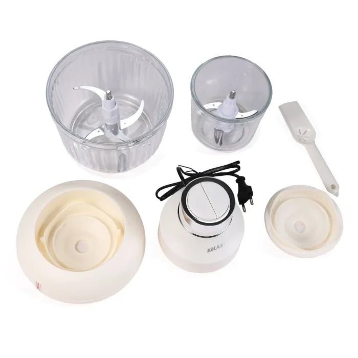 Kolax Electric Food Chopper & Grinder – Multi - Function Vegetable Chopper, Meat Grinder & Food Processor for Home Kitchen - M&M