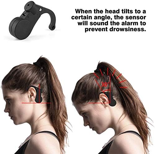 Wireless Anti - Sleep Alarm for Drivers – Stay Awake Alertness System for Long Drives, Students, Workers & Security Guards - M&M