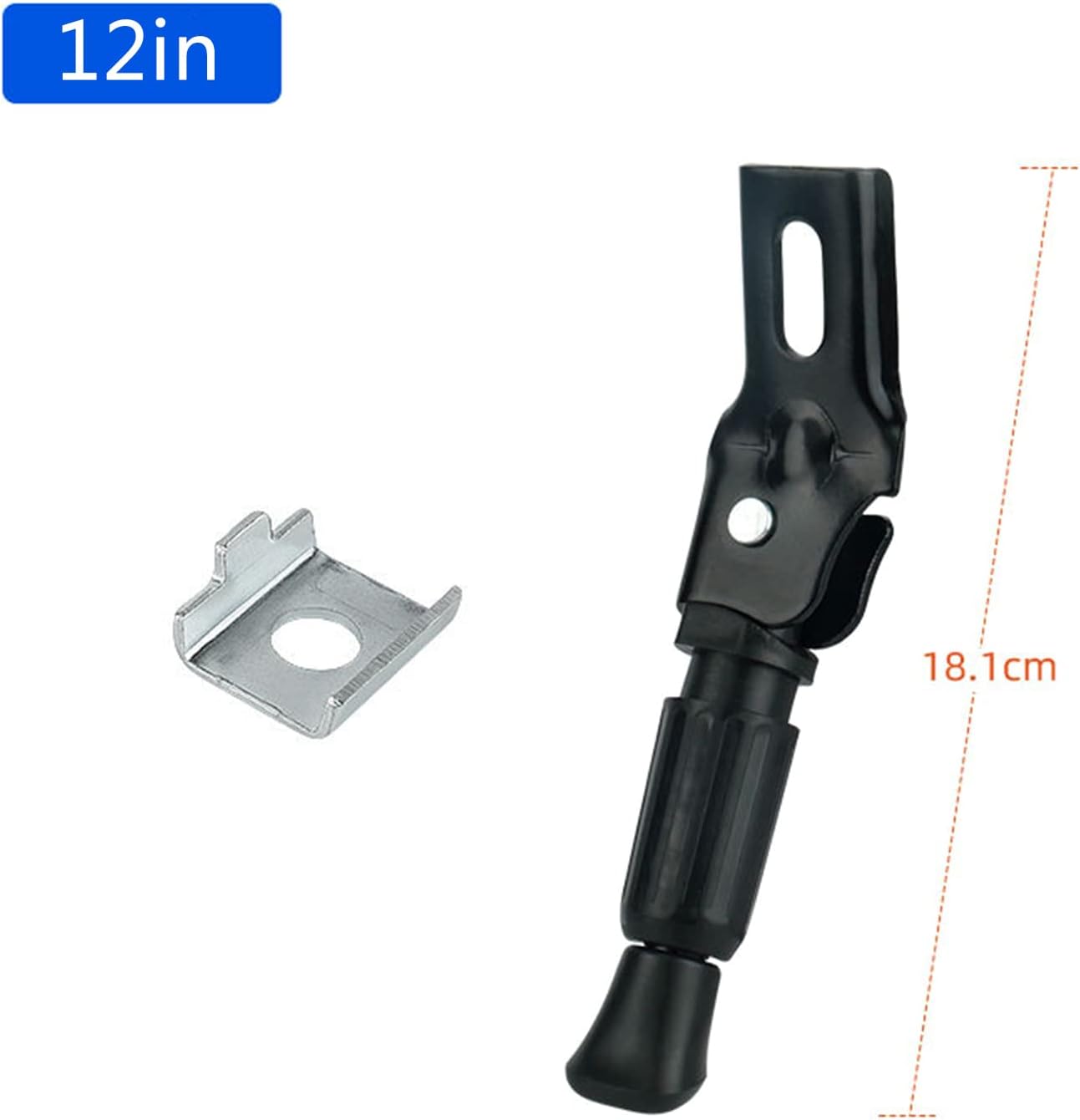 Bike Kickstand Kids Adjustable Rear Side Bicycles Stand Kickstand for - M&M