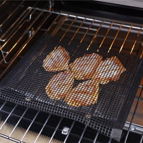Premium Non - Stick BBQ Grill Mesh Bag (Large) – Heat - Resistant Reusable Grilling Bag for Outdoor Picnic, Barbecue & Toaster - M&M