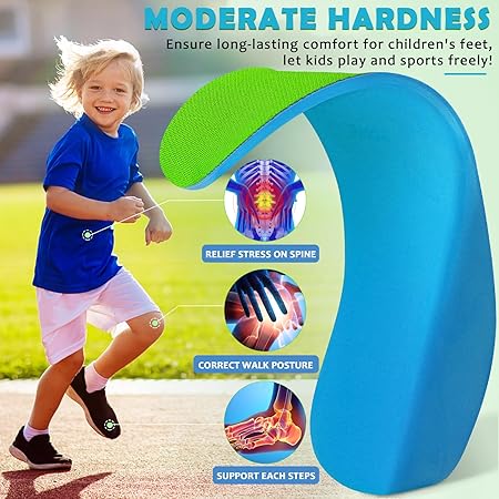 Ailaka Kids Orthotic Arch Support Shoe Insoles - M&M