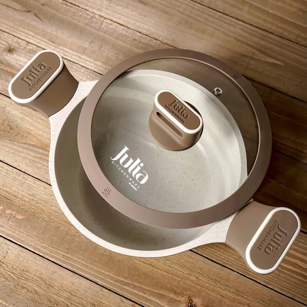 Julia Elite Prof Cookware Set 8 Pcs with Lids - M&M