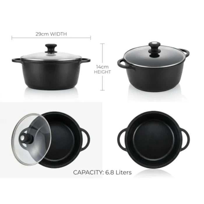 BLOKKER COOKING POT 29CM 6.8LITERS - M&M