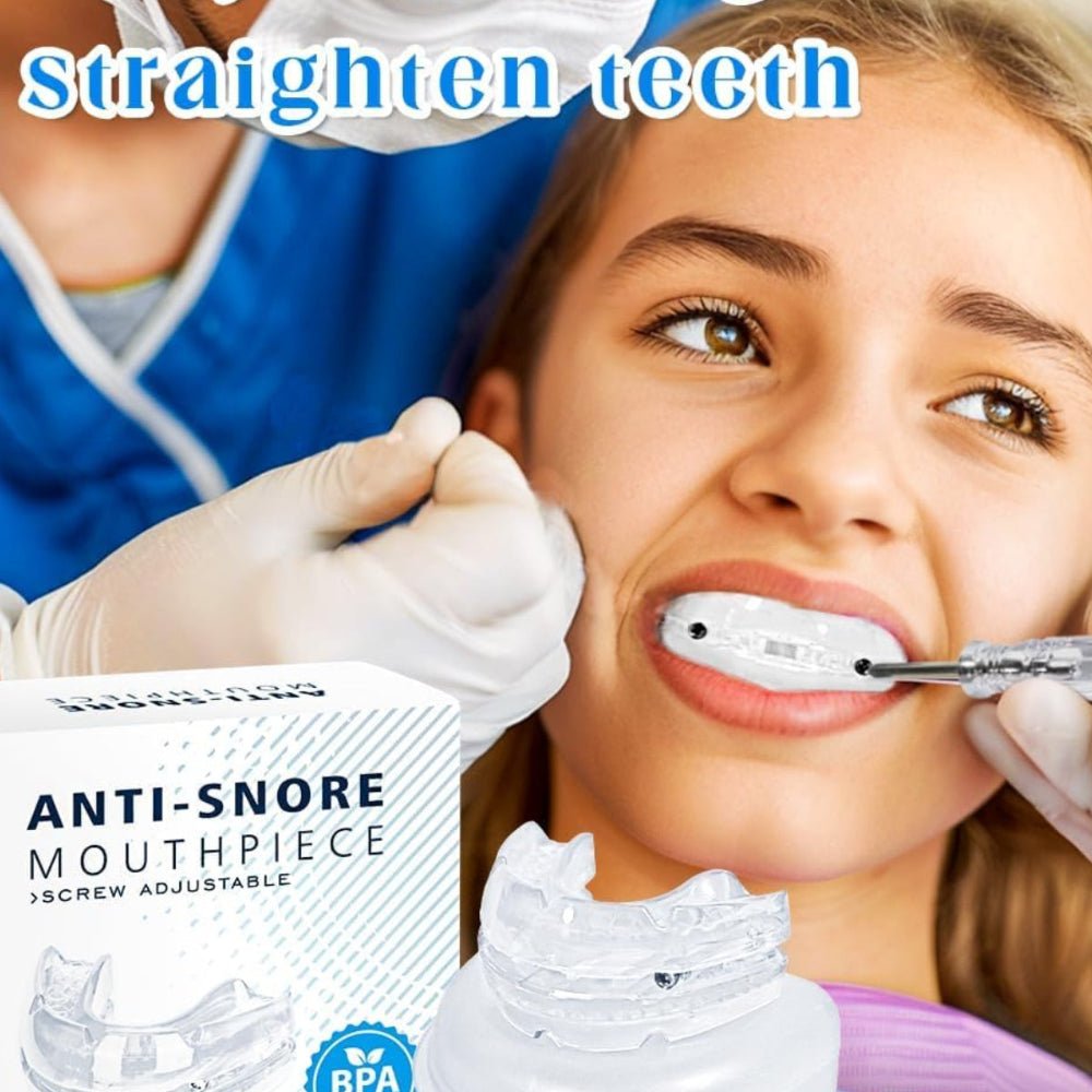 Anti Snore Mouth Guard, Adjustable Anti Snoring Device, Effective Stop - M&M