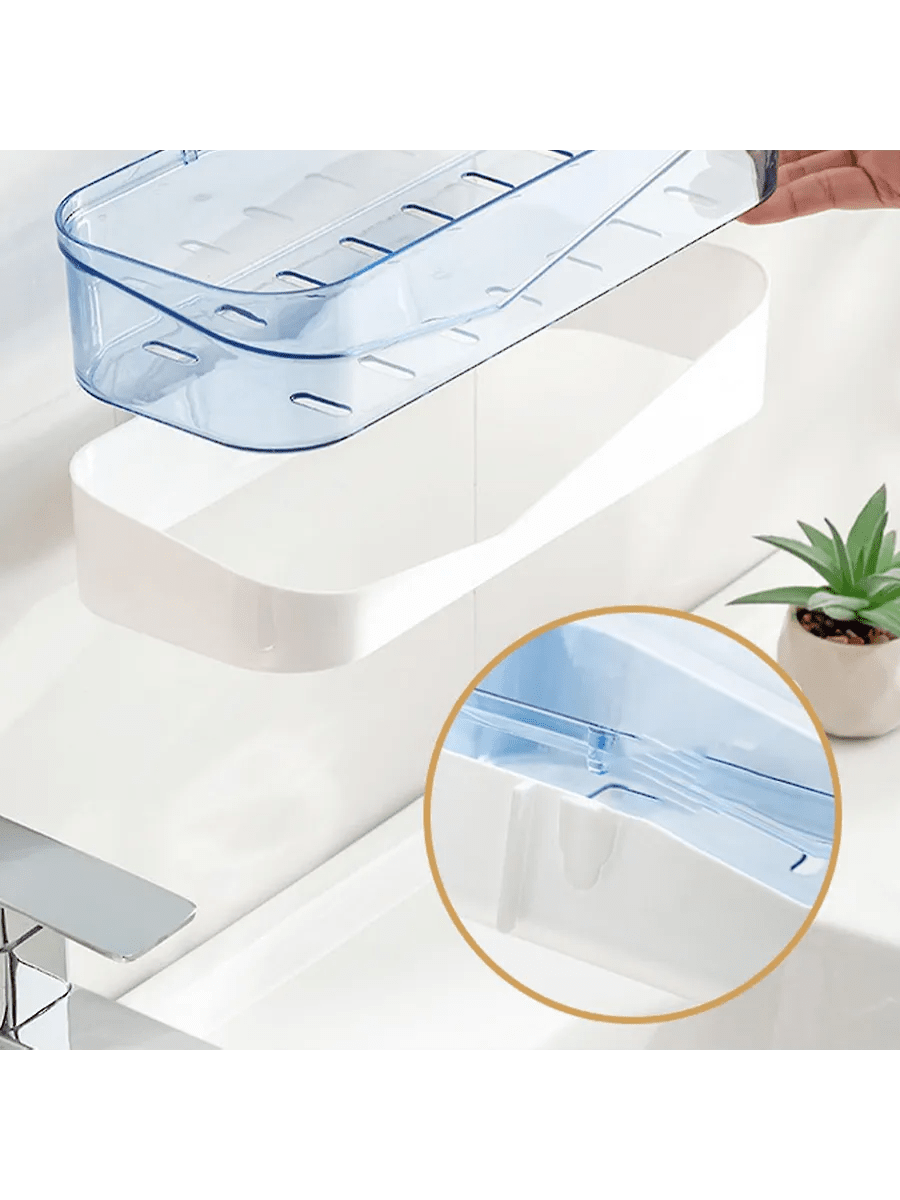 2 - Pack Shower Caddy, Separable Shower Organizer with Hooks, No Drilling - M&M
