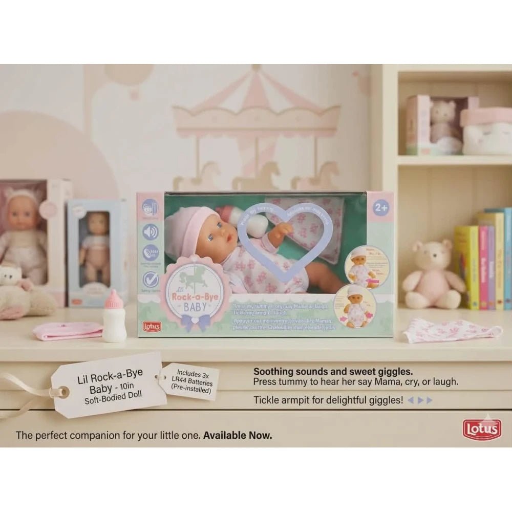 LiL ROCK - A - BYE BABY DOLL - Version 1 - M&M