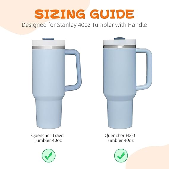 Snack Bowl for Stanley 40 oz Tumbler with Handle - M&M