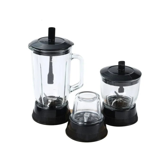 kolax 4 in 1 Blender and slow juicer for Kitchen, Small Electric Food Chopper for Meat and Vegetable, 1800W High Speed motor with 2 Speeds and Pulse for Smoothies and Shakes - M&M