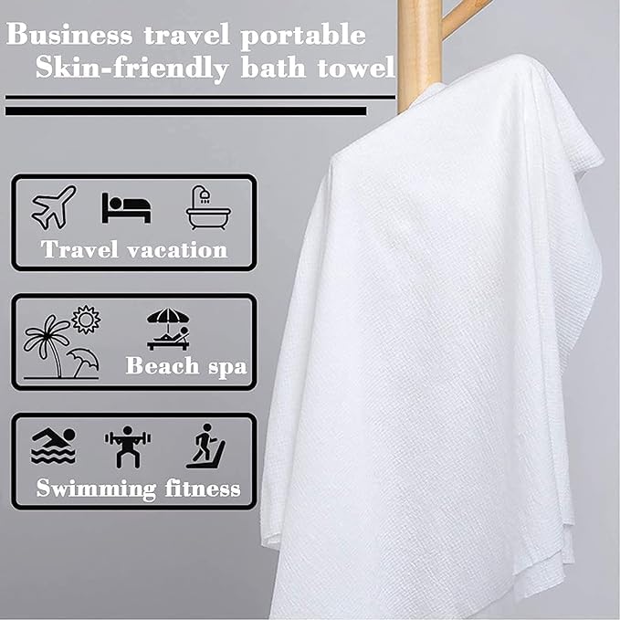 Pack Disposable Bath Towels Body Towel - M&M