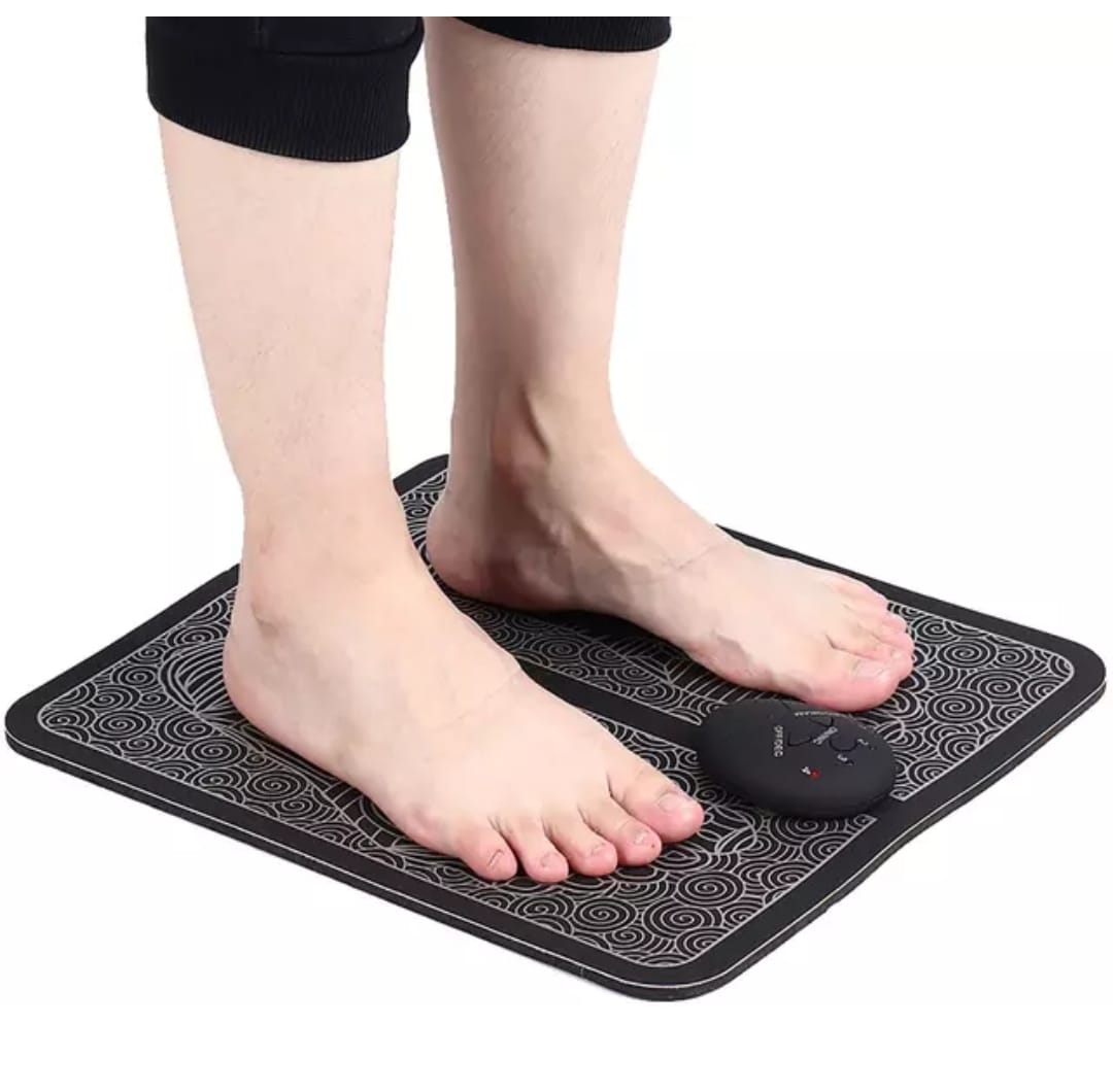 EMS Foot Massager Mat – Electric Pulse Foot Massage Pad - M&M