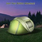 Camping Tent 4 Person Dome Tent Instant Tent for Camping with Waterproof, Windproof, Carry Bag,Lightweight for Camping, Backpacking & Hiking Family Outdoor - M&M