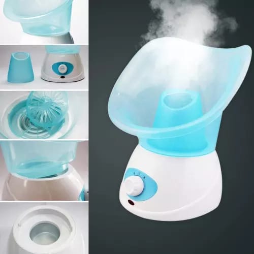 Facial Steamer Aromatherapy Spray Machine – Hot Spray Nano Mist Sprayer Water Replenisher for Face & Nose, Spa - M&M
