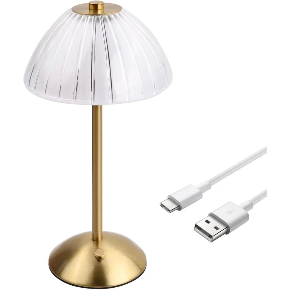Wireless Touch Dimmable LED Table Lamp – USB Rechargeable Bedside & Desk Lamp for Bedroom & Living Room | UAE - M&M