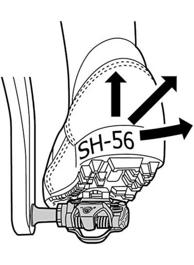 SHIMANO SPD-Cleat Set SH-51 / SH-55,56 (Design SM-SH 55,56 Multiple Silver)