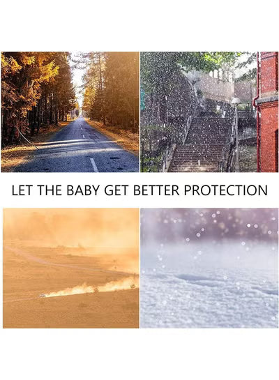 Baby Pram Sun Shade, Universal Stroller Buggy Sun Canopy, Waterproof