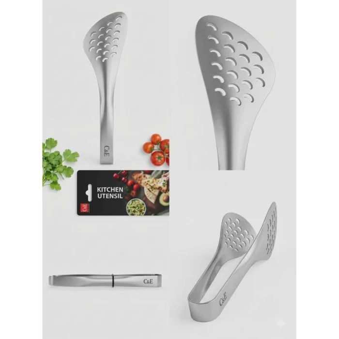 C&E KITCHEN TONGS/SKIMMER