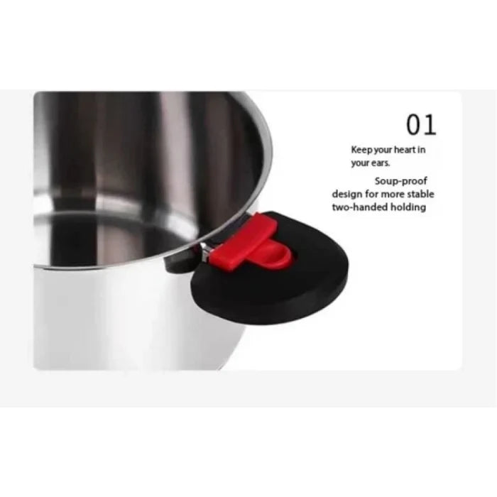 C&E 6 Pcs Stainless Steel Pots